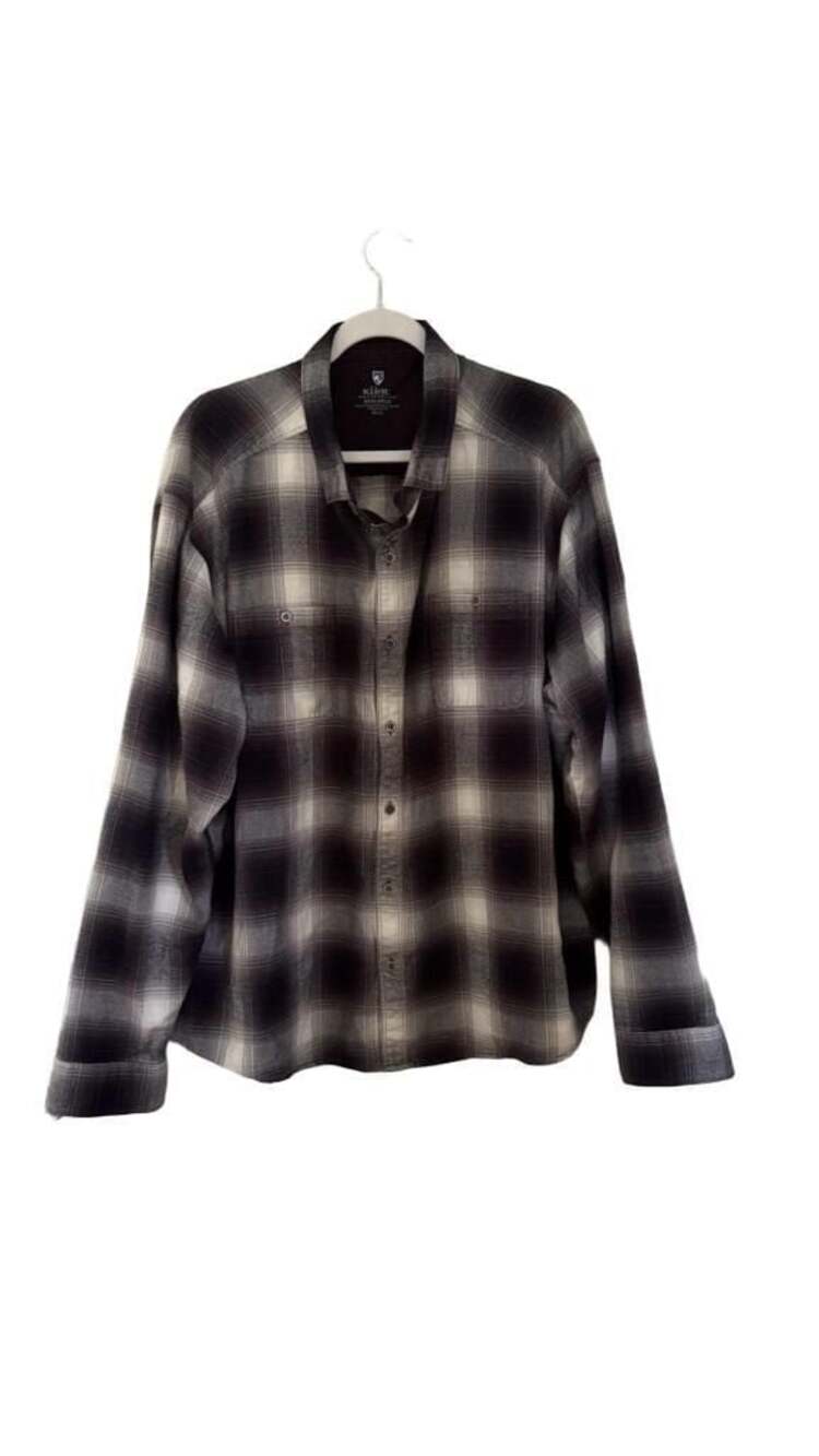Kuhl Flannel Checked Shirt, XXXLarge